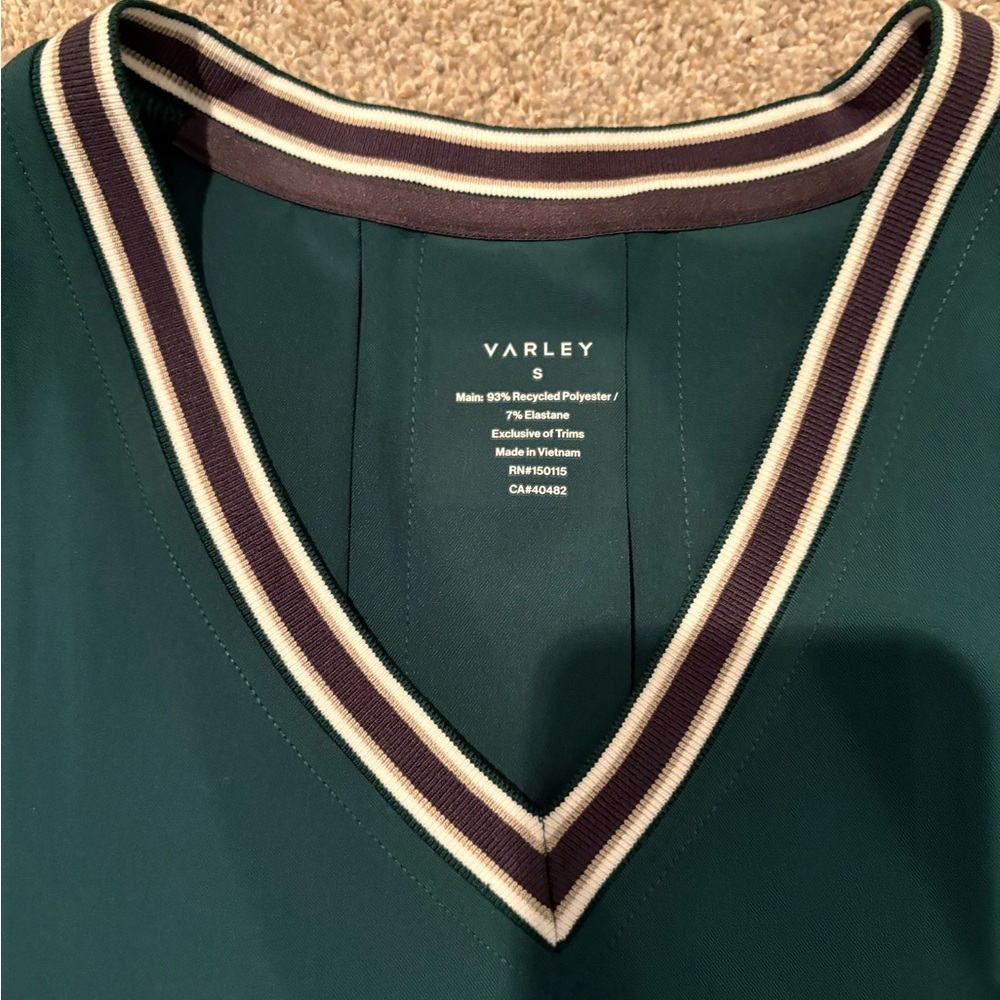 Varley Amanda Court Dress Green | Size Small - Picture 4 of 7